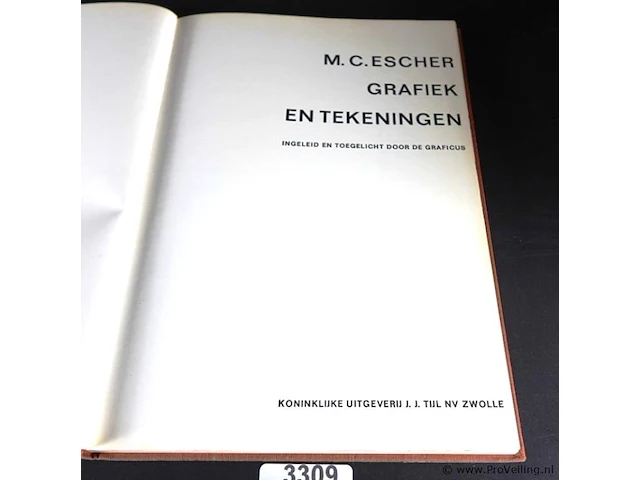 M.c. escher. grafiek en tekeningen - afbeelding 1 van  5