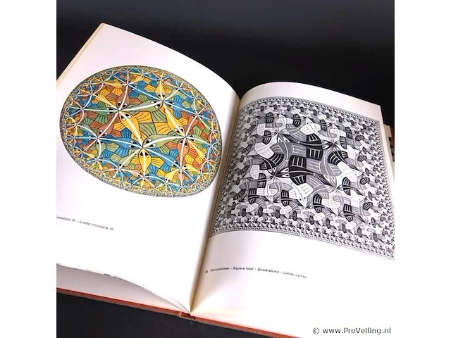 M.c. escher. grafiek en tekeningen - afbeelding 4 van  5