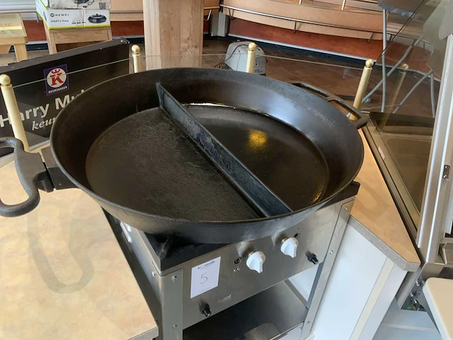 Mc javer paella pan met brander - afbeelding 3 van  8
