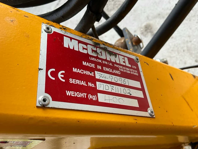 Mcconnel pa35 armmaaier met jj dabekausen maaiunit - afbeelding 25 van  31
