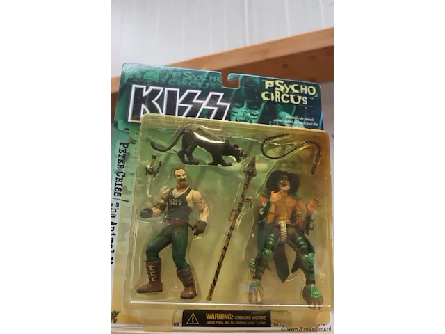 Mcfarlane toys - kiss psycho circus actiefiguren - 4 stuks - afbeelding 3 van  6