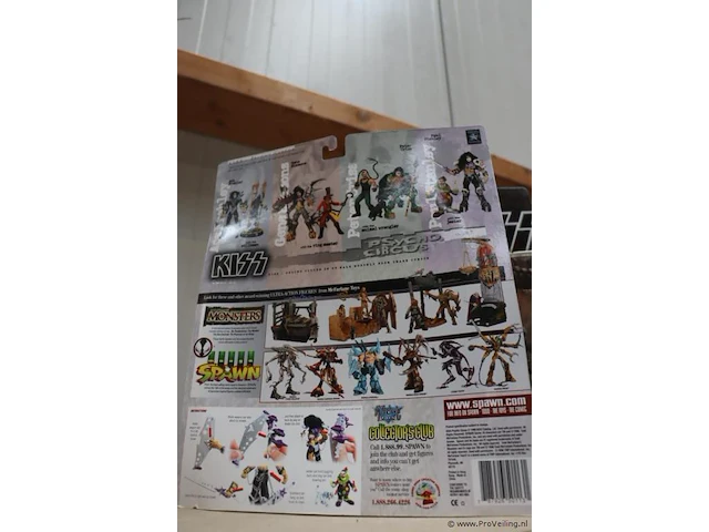 Mcfarlane toys - kiss psycho circus actiefiguren - 4 stuks - afbeelding 6 van  6