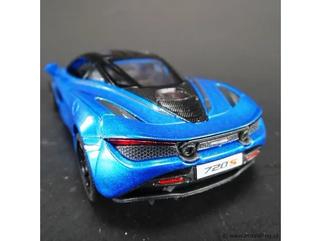 Mclaren 720s blauw-zwart - afbeelding 3 van  5