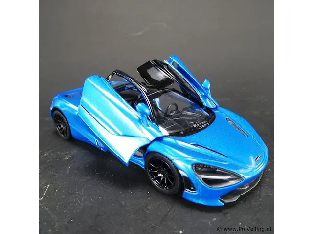 Mclaren 720s blauw-zwart - afbeelding 4 van  5