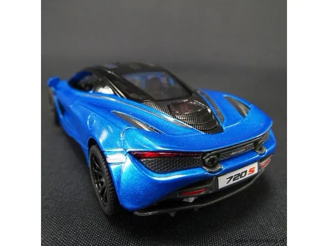 Mclaren 720s blauw-zwart - afbeelding 3 van  5