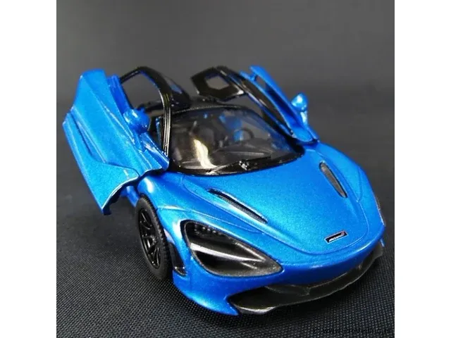Mclaren 720s blauw-zwart - afbeelding 4 van  5