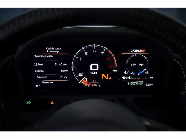 Mclaren 720s coupe 4,0l v8 twin turbo - 2018 - afbeelding 84 van  88