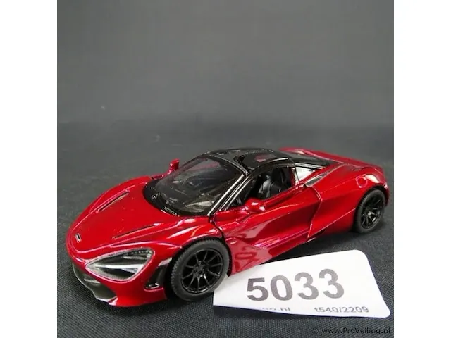 Mclaren 720s rood-zwart - afbeelding 1 van  5