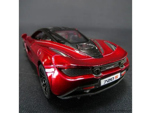 Mclaren 720s rood-zwart - afbeelding 3 van  5