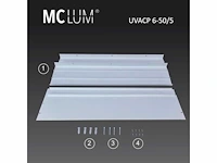 Mclum - partij ventilatiepanelen / luchtbehandeling systeem gebruiken (190x) - afbeelding 12 van  13