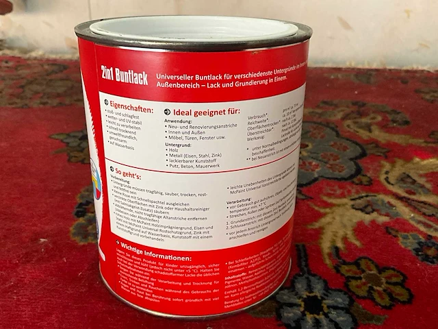 Mcpaint binnen en buiten aflak 0,75 l (58x) - afbeelding 2 van  4