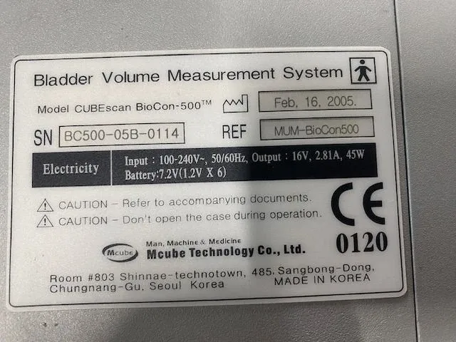 Mcube - biocon-500 - bladderscan - afbeelding 4 van  5