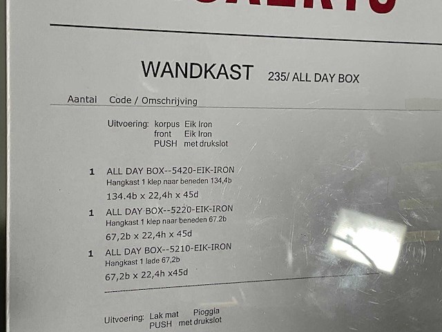 Md house wandkast - afbeelding 2 van  13