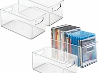 Mdesign - opbergbox voor dvd's en cd's