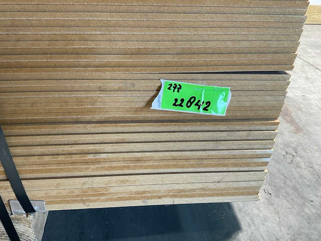 Mdf plaat 2600x1025 mm ongegrond 8 mm (24x) - afbeelding 6 van  6
