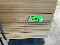 Mdf plaat 2600x1025 mm ongegrond 8 mm (24x) - afbeelding 6 van  6