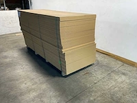 Mdf plaat 2620x1008 mm ongegrond 18 mm (25x) - afbeelding 2 van  6