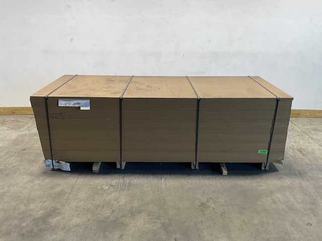 Mdf plaat 2620x1030 mm ongegrond 25 mm (50x) - afbeelding 1 van  6