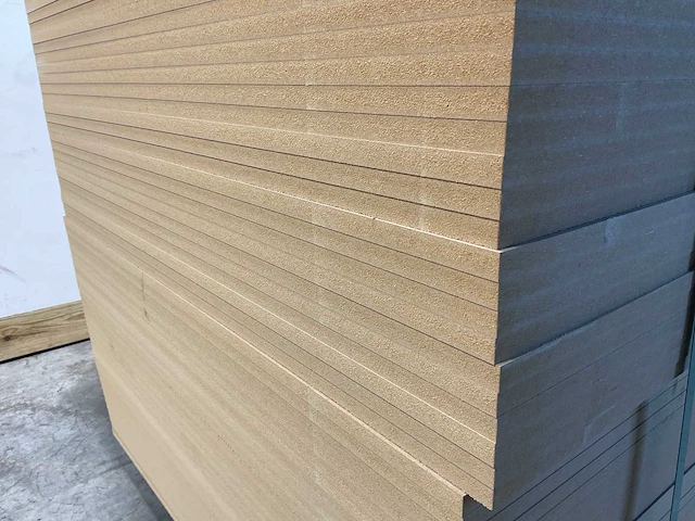 Mdf plaat 2620x994 mm ongegrond 16 mm (50x) - afbeelding 5 van  6