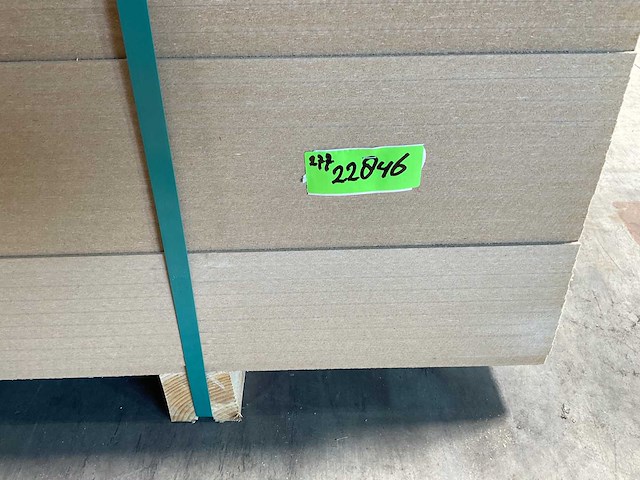 Mdf plaat 2620x994 mm ongegrond 16 mm (50x) - afbeelding 6 van  6