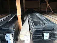 Mdf plank rabat met kraal (9x) - afbeelding 2 van  2