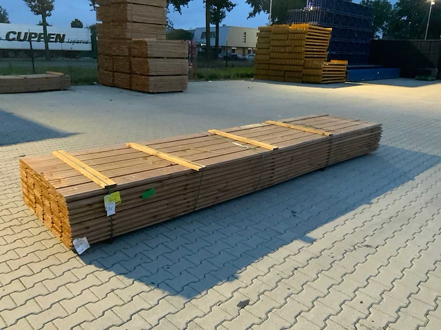 Me vuren zweeds rabat 5000x195x11/22mm (120x) - afbeelding 1 van  9