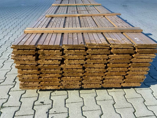 Me vuren zweeds rabat 5000x195x11/22mm (120x) - afbeelding 3 van  9