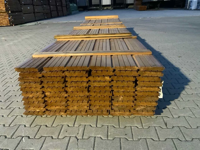 Me vuren zweeds rabat 5000x195x11/22mm (120x) - afbeelding 2 van  9