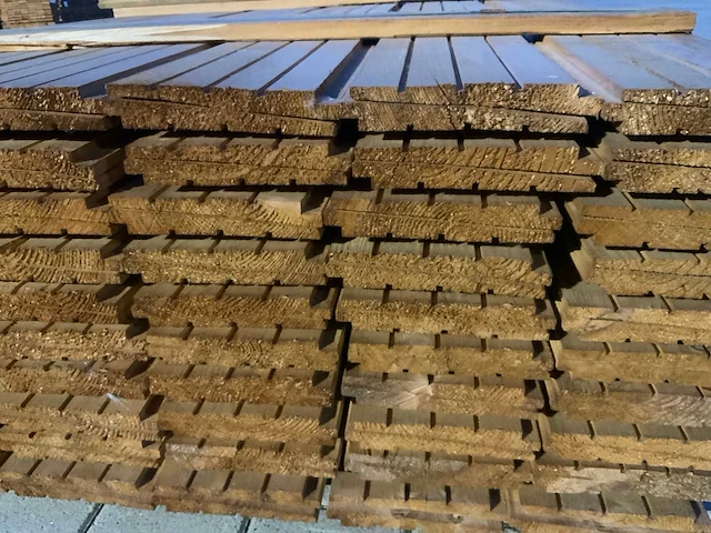 Me vuren zweeds rabat 5000x195x11/22mm (120x) - afbeelding 4 van  9