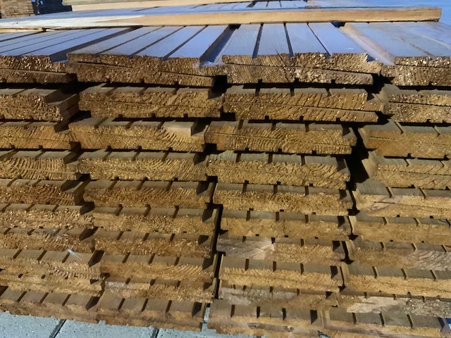 Me vuren zweeds rabat 5000x195x11/22mm (120x) - afbeelding 4 van  9