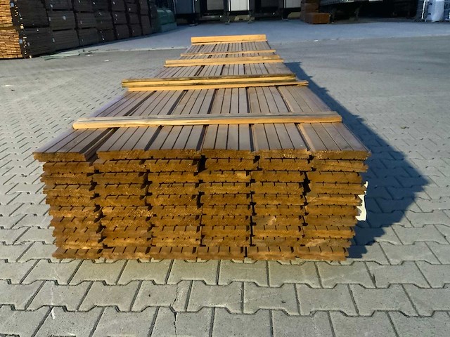 Me vuren zweeds rabat 5000x195x11/22mm (120x) - afbeelding 2 van  9