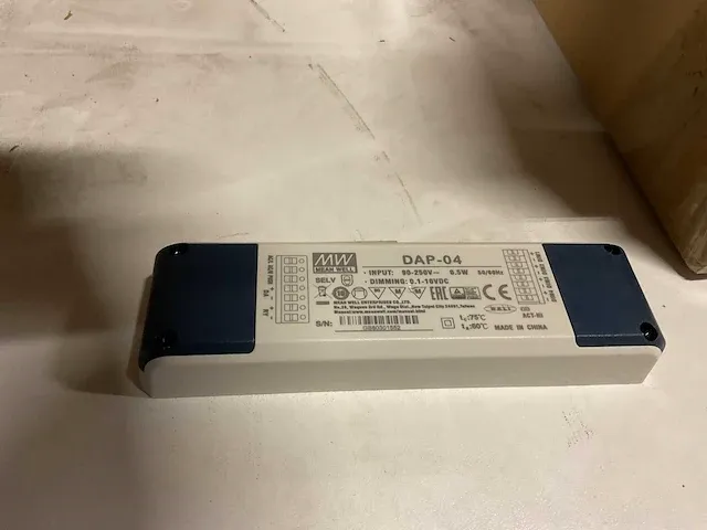 Meanwell dap-04 dali controller (7x) - afbeelding 3 van  4