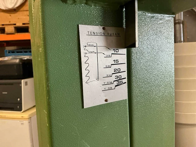 Meber sr600 lintzaagmachine - afbeelding 8 van  10
