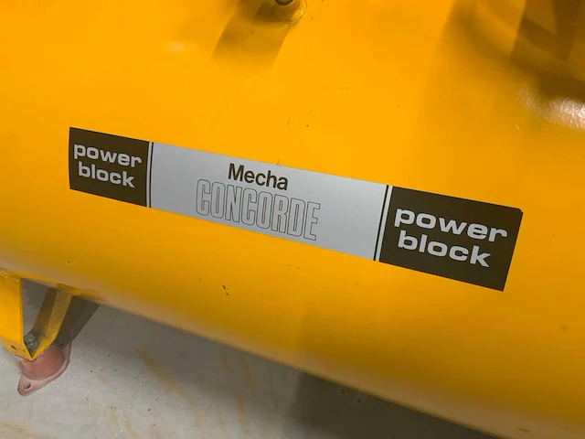 Mecha concorde - at 500 - power block luchtcompressor - afbeelding 14 van  17