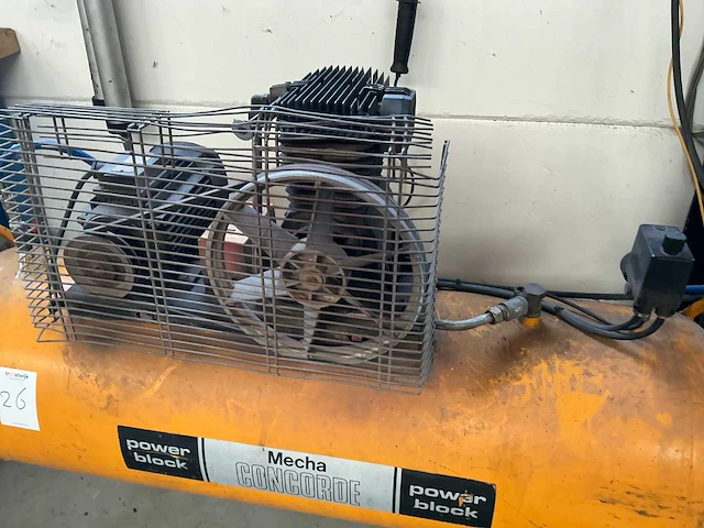 Mecha concorde powerblock tsa 200 zuigercompressor - afbeelding 3 van  7