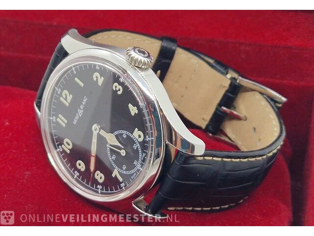 Mechanisch horloge - montblanc 1858 limited edition - afbeelding 1 van  10