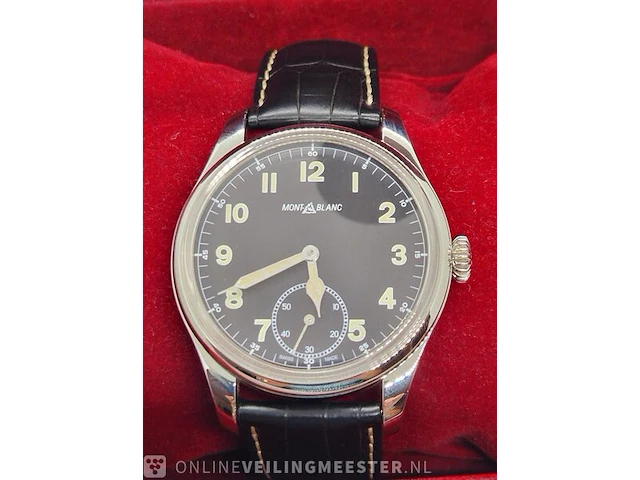 Mechanisch horloge - montblanc 1858 limited edition - afbeelding 3 van  10