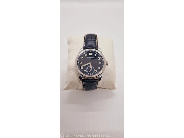 Mechanisch horloge - montblanc 1858 limited edition - afbeelding 9 van  10