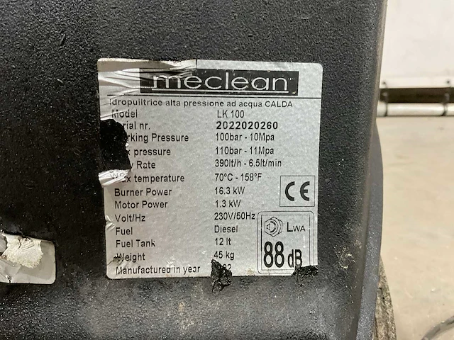 Meclean lk100 hogedrukreiniger - afbeelding 6 van  6