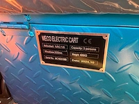 Meco cart pickup elektrische trike - afbeelding 8 van  16