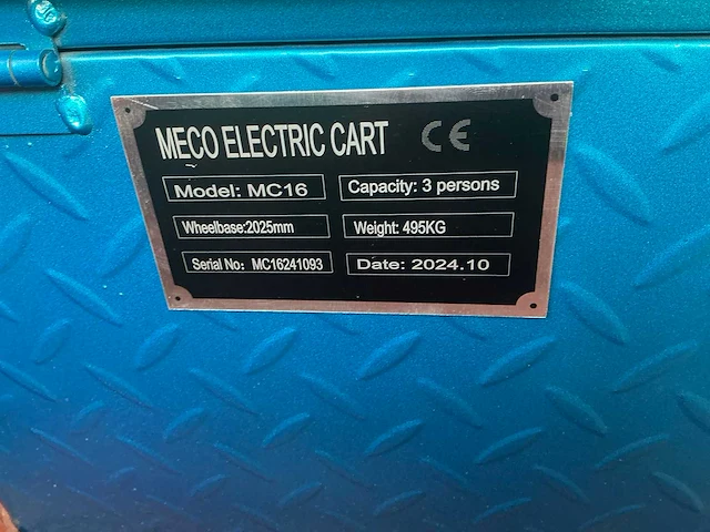 Meco cart pickup elektrische trike - afbeelding 8 van  16