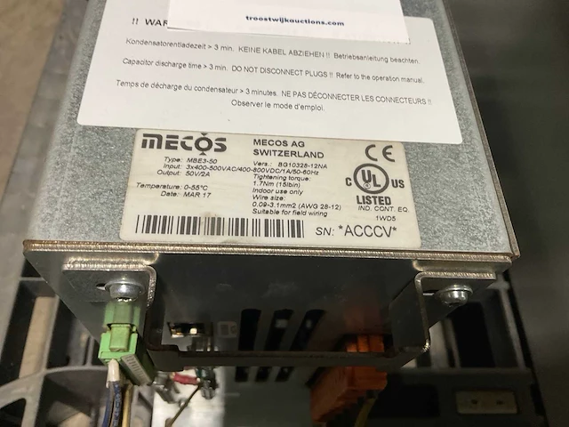 Mecos mbe-50 frequentieregelaar - afbeelding 3 van  3