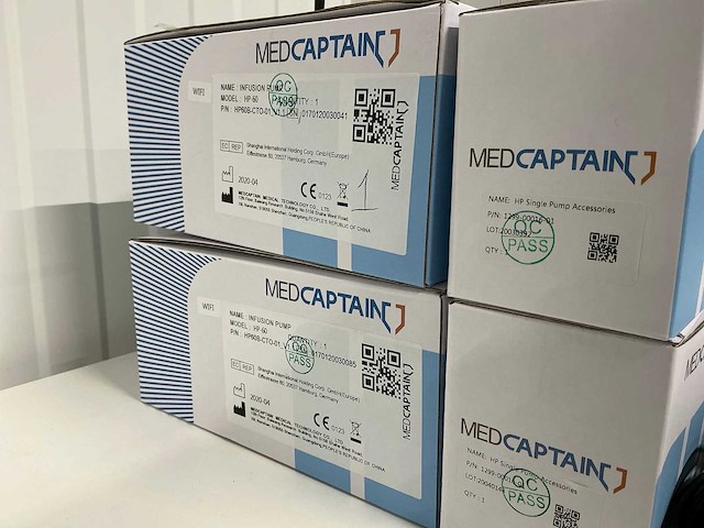 Medcaptain - hp-60 - volumetrische infuuspompen (2x) - afbeelding 4 van  4