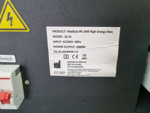 Medcos ipl shr high energy new gl-is ontharingslaser - afbeelding 11 van  11