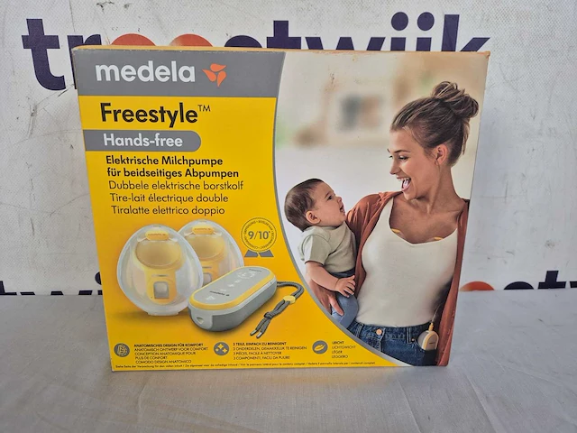 Medela freestyle hands-free borstkolf – dubbele elektrische handsfree borstkolf - afbeelding 2 van  2