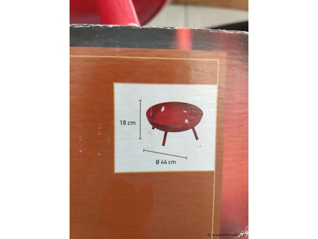 Medford - vuurschaal rood - 2 x - afbeelding 2 van  3