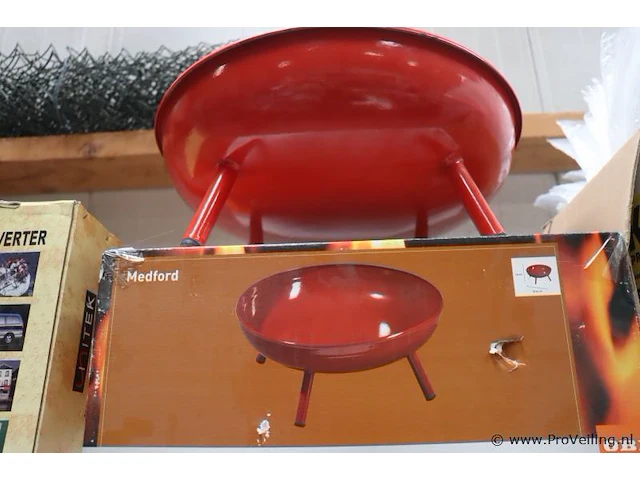 Medford vuurschalen 44x18cm - 2 stuks - afbeelding 1 van  3