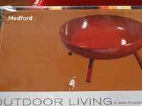Medford vuurschalen 44x18cm - 2 stuks - afbeelding 2 van  3
