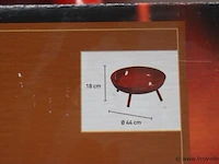 Medford vuurschalen 44x18cm - 2 stuks - afbeelding 3 van  3