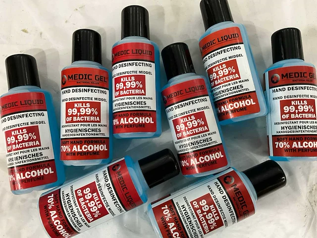 Medic liquid hand desinfectie middel (2500x) - afbeelding 1 van  6